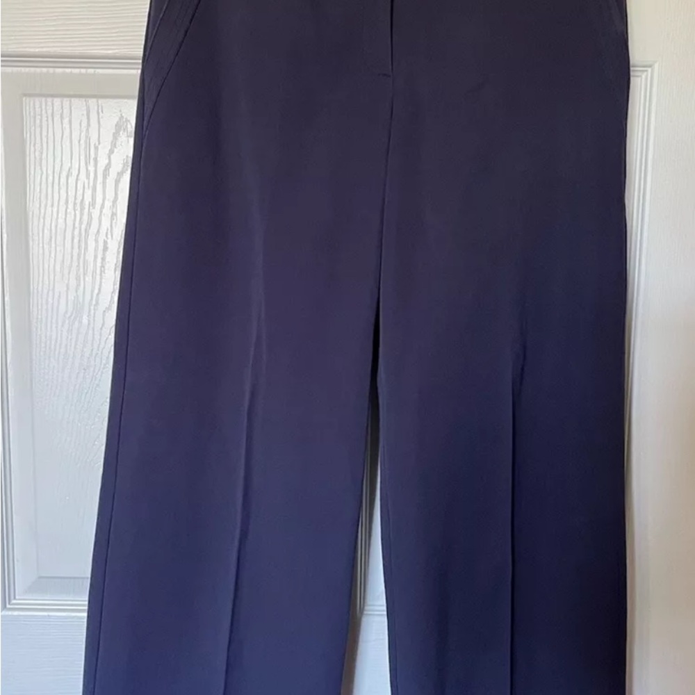 J. McLaughlin navy pants size 12 dress or casual stretch